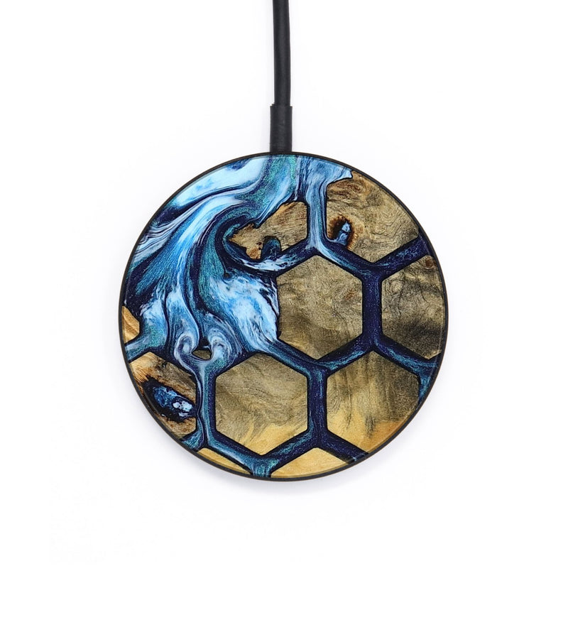 Circle Wood Wireless Charger - Maegan (Pattern, 795781)
