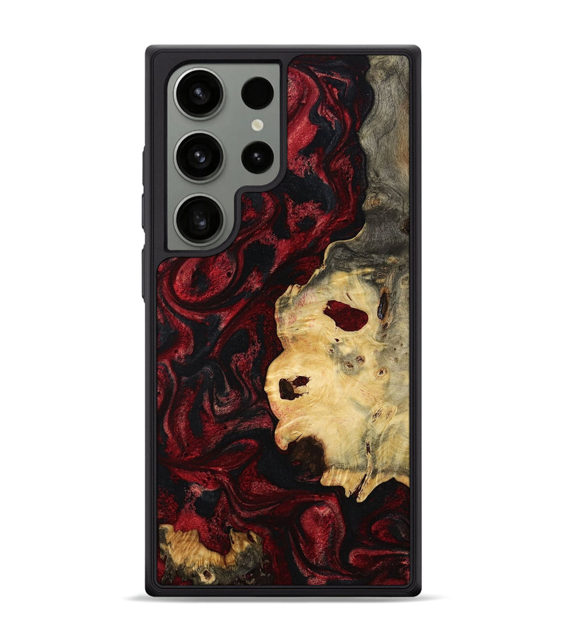 Galaxy S24 Ultra Wood Phone Case - Brianna (Red, 795820)