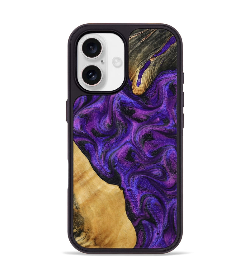 iPhone 17 Wood Phone Case - Devonte (Purple, 795836)