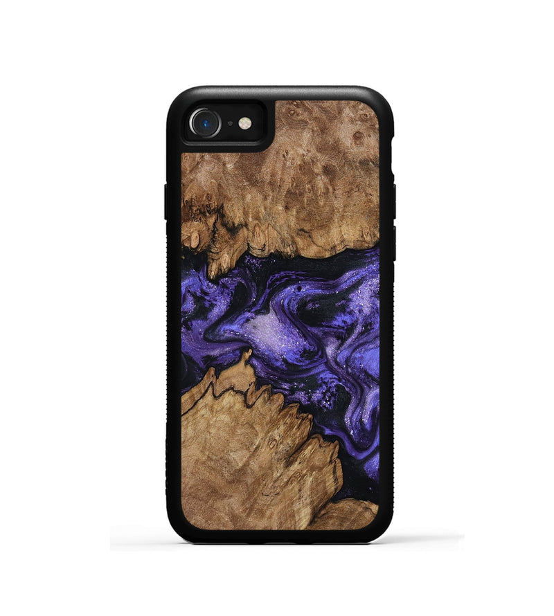 iPhone SE Wood Phone Case - Koen (Purple, 795838)