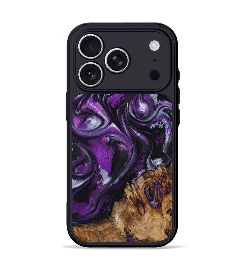 iPhone 17 Pro Wood Phone Case - Annie (Purple, 795844)