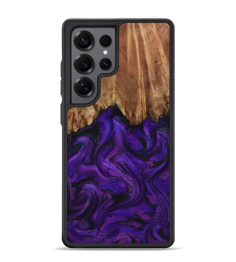 Galaxy S25 Ultra Wood Phone Case - Milena (Purple, 795845)