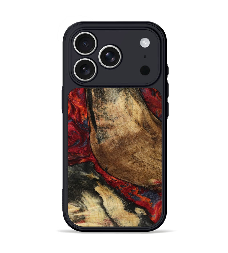 iPhone 17 Pro Wood Phone Case - Alyce (Red, 795851)