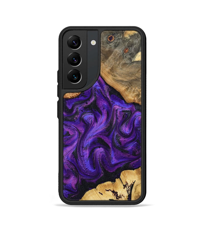 Galaxy S22 Wood Phone Case - Shanna (Purple, 795864)