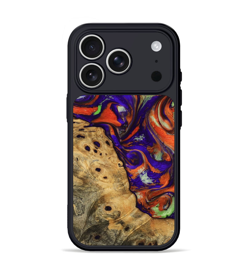 iPhone 17 Pro Wood Phone Case - Alesia (Purple, 795870)