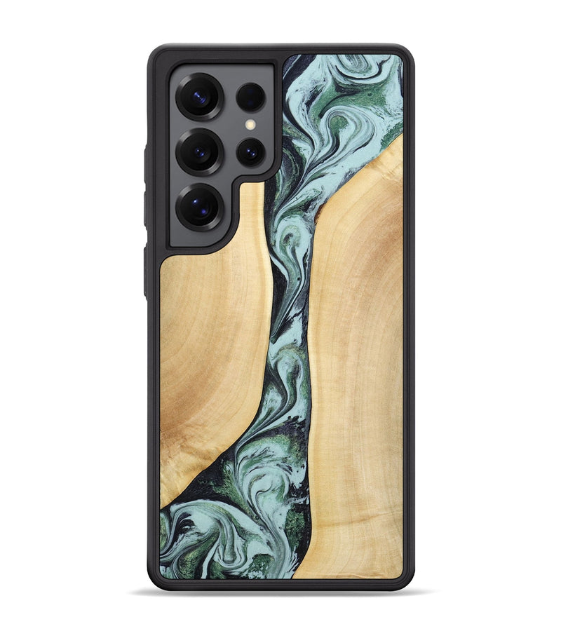 Galaxy S25 Ultra Wood Phone Case - Kirstin (Green, 795908)