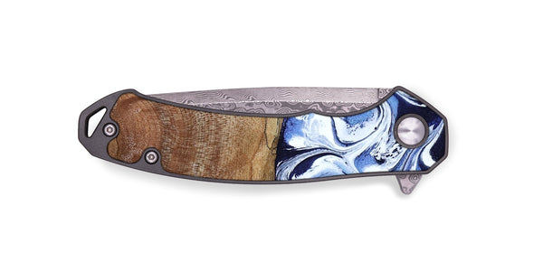EDC Wood Pocket Knife - Noor (Blue, 795940)