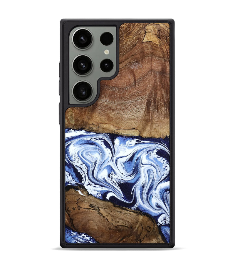 Galaxy S24 Ultra Wood Phone Case - Noor (Blue, 795940)