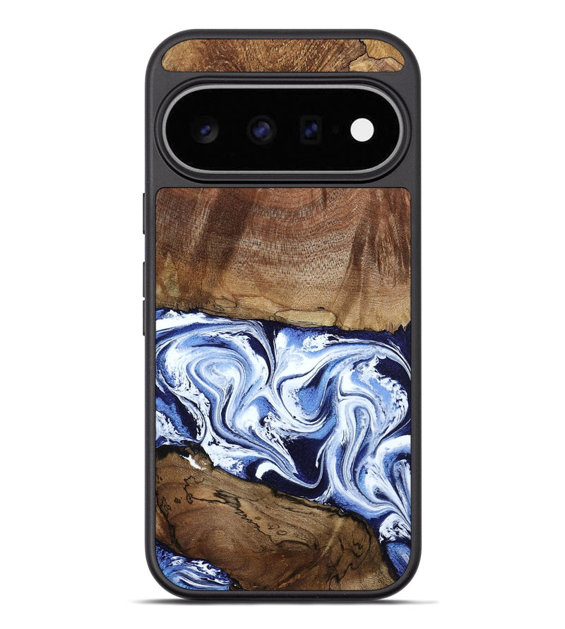 Pixel 11 Pro XL Wood Phone Case - Noor (Blue, 795940)