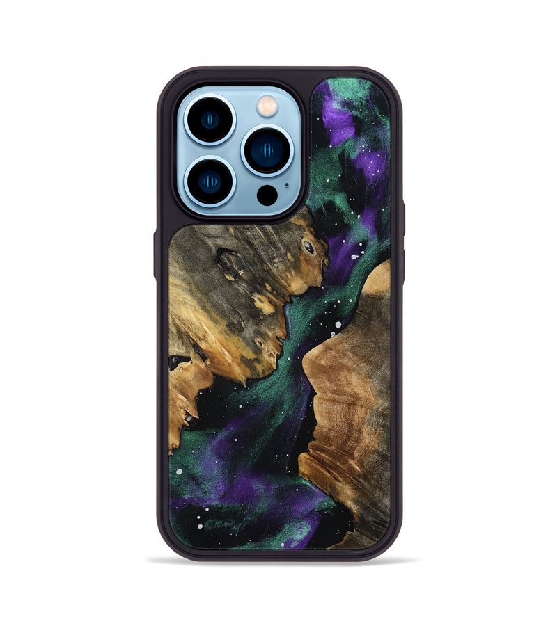 iPhone 14 Pro Wood Phone Case - Tatyana (Cosmos, 795962)