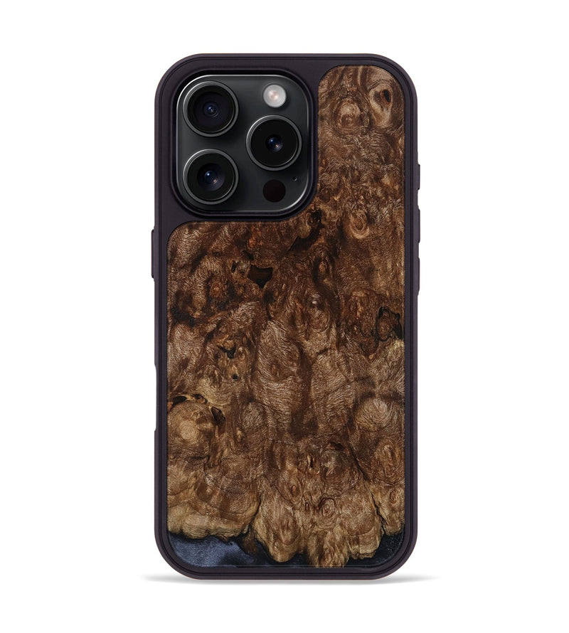 iPhone 16 Pro Wood Phone Case - Adrian (Wood Burl, 796010)