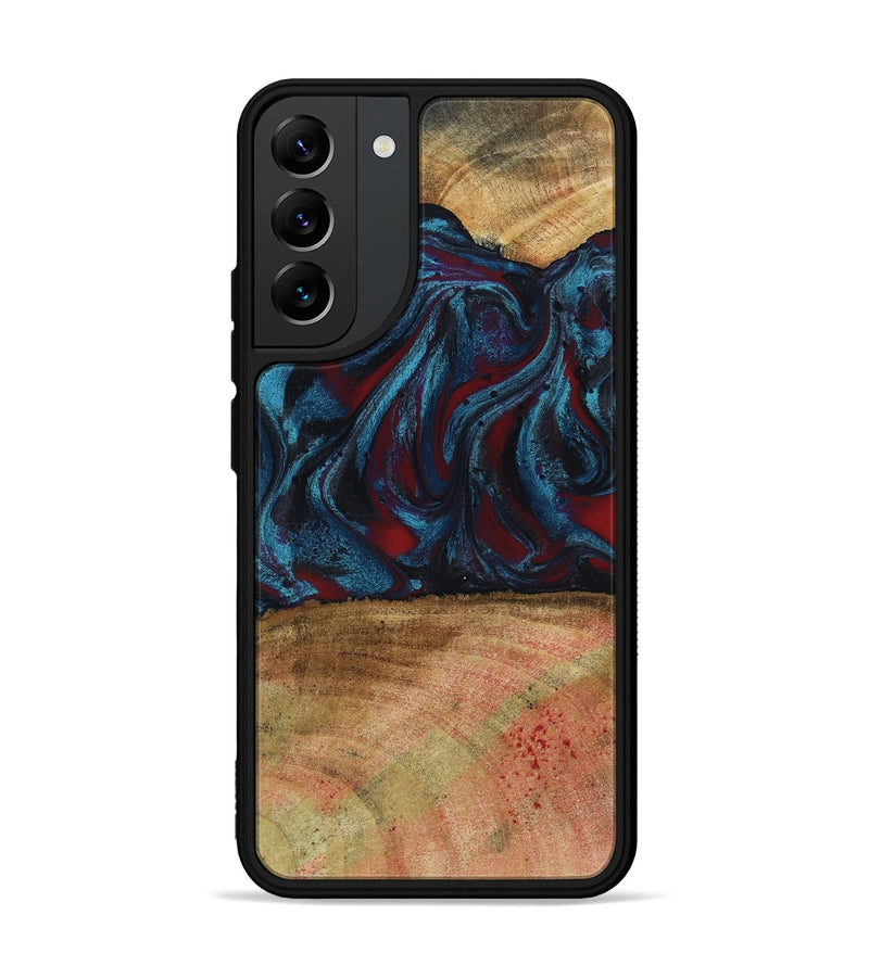 Galaxy S22 Plus Wood Phone Case - Trena (Red, 796013)