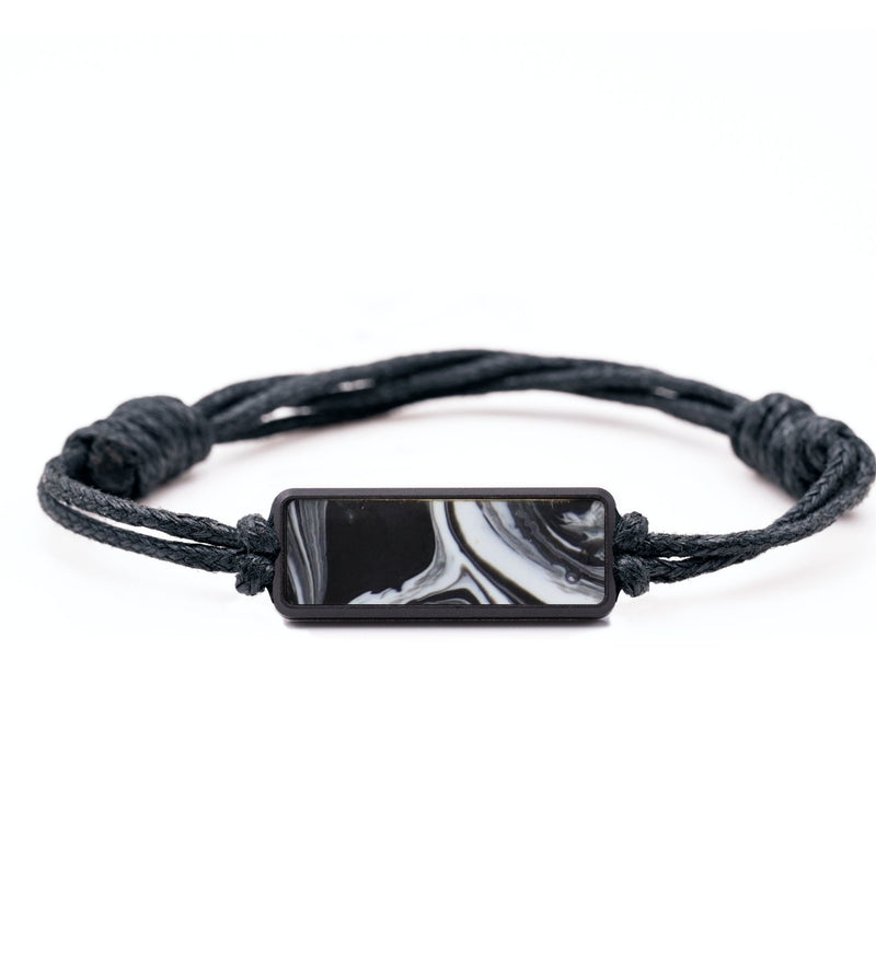Classic ResinArt Bracelet - Austin (Black & White, 796056)