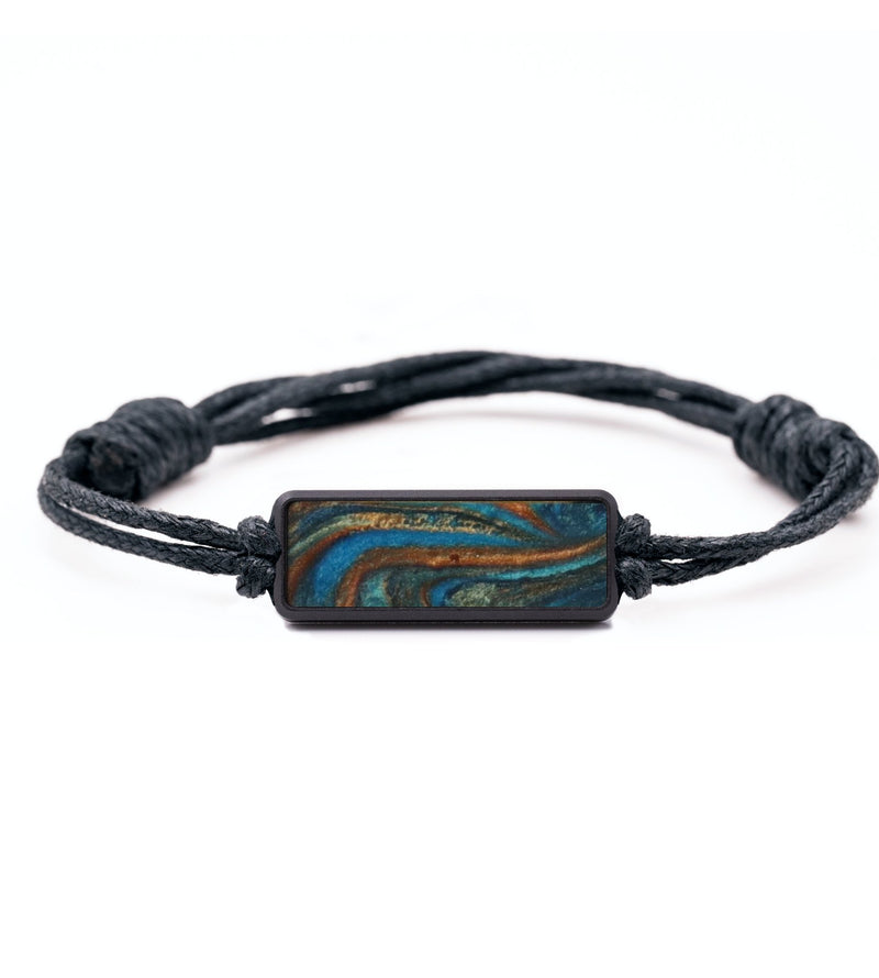Classic ResinArt Bracelet - Annette (Teal & Gold, 796092)