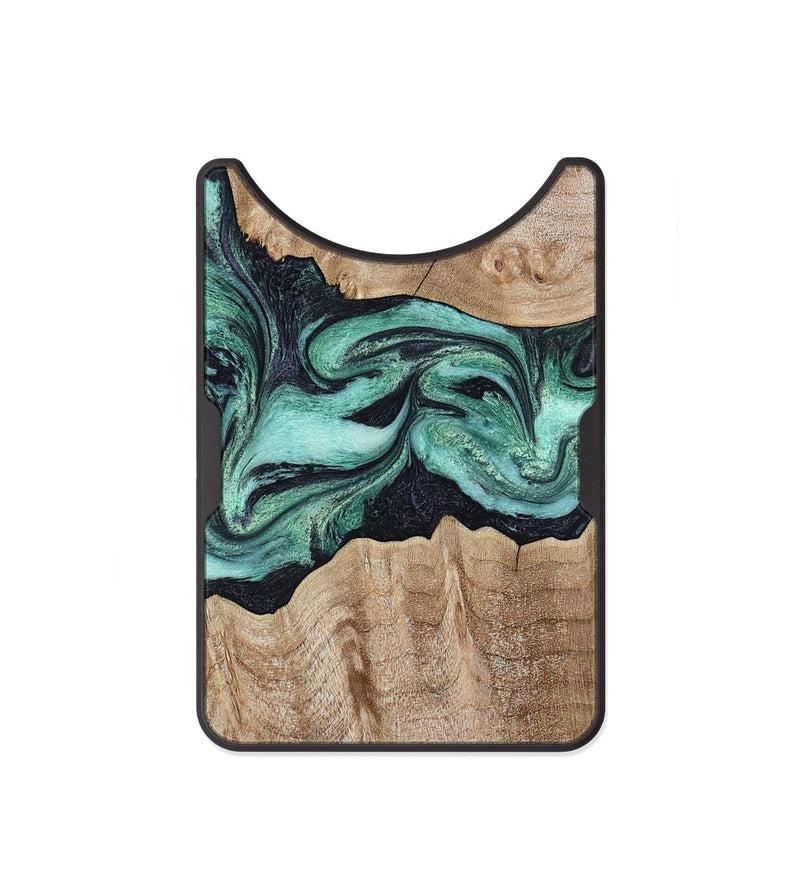 Alloy Wood Wallet - Pamala (Green, 796104)