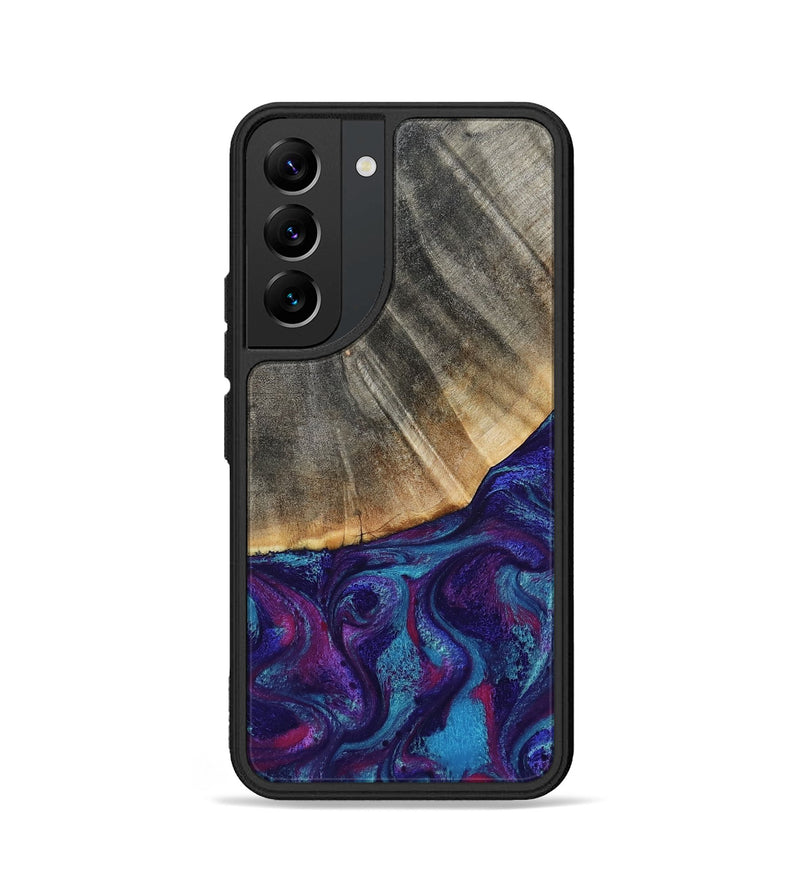 Galaxy S22 Wood Phone Case - Korey (Purple, 796109)