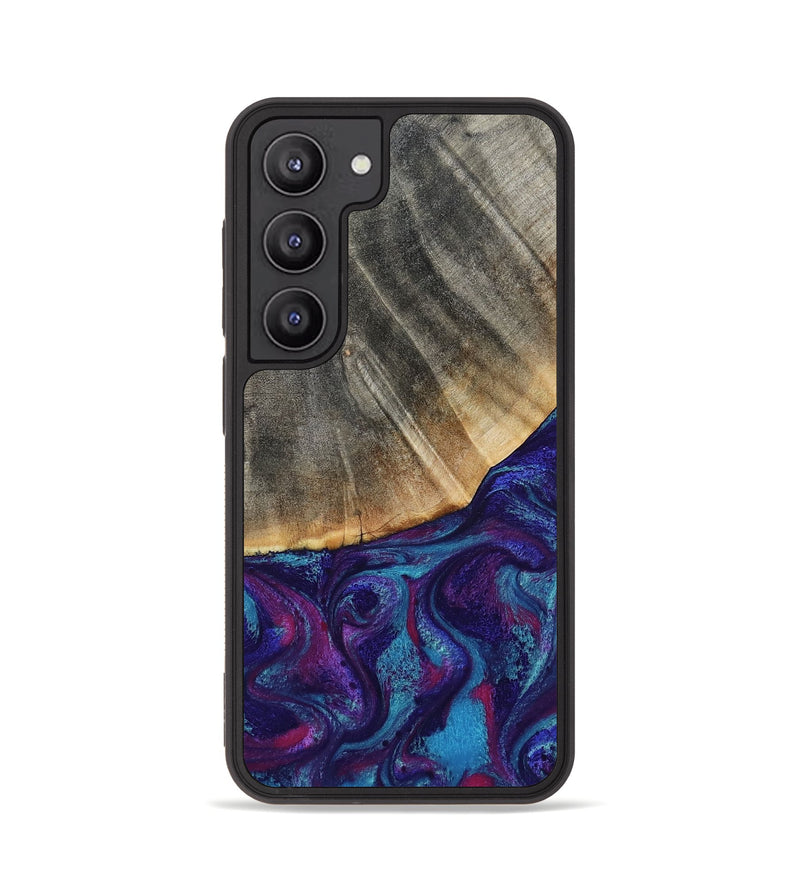 Galaxy S23 Wood Phone Case - Korey (Purple, 796109)