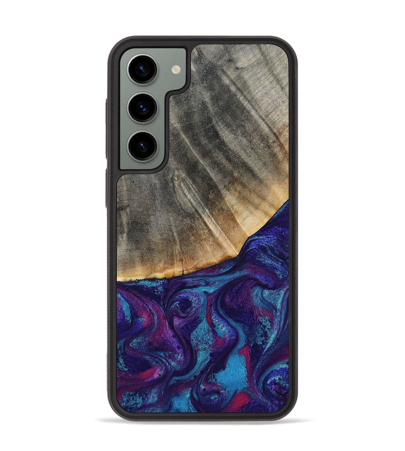 Galaxy S23 Plus Wood Phone Case - Korey (Purple, 796109)