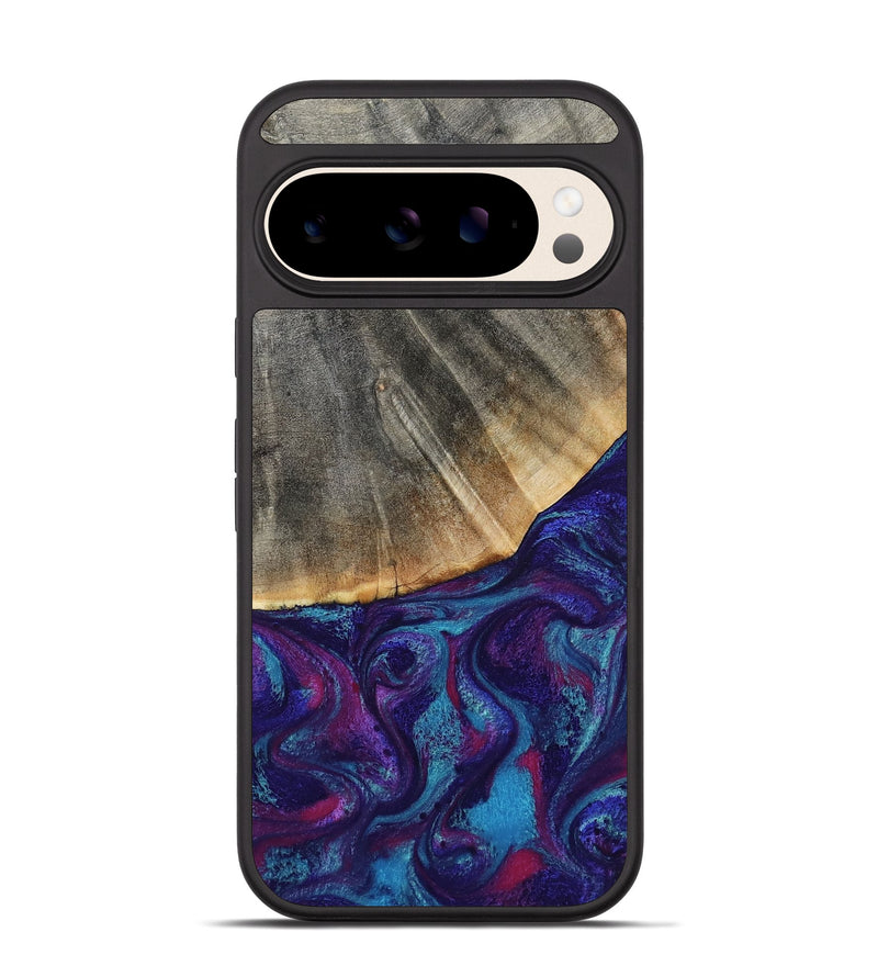 Pixel 10 Wood Phone Case - Korey (Purple, 796109)