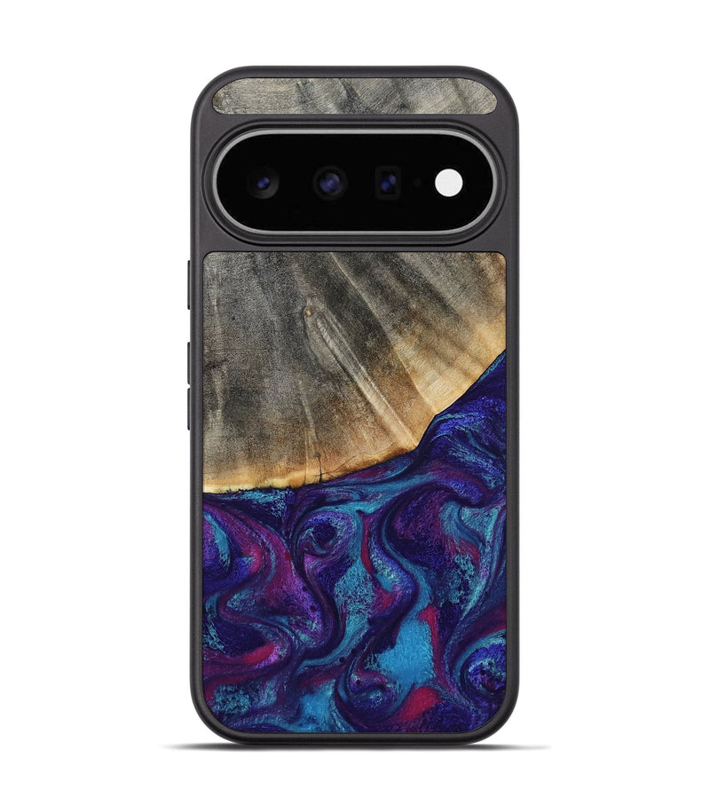 Pixel 11 Wood Phone Case - Korey (Purple, 796109)