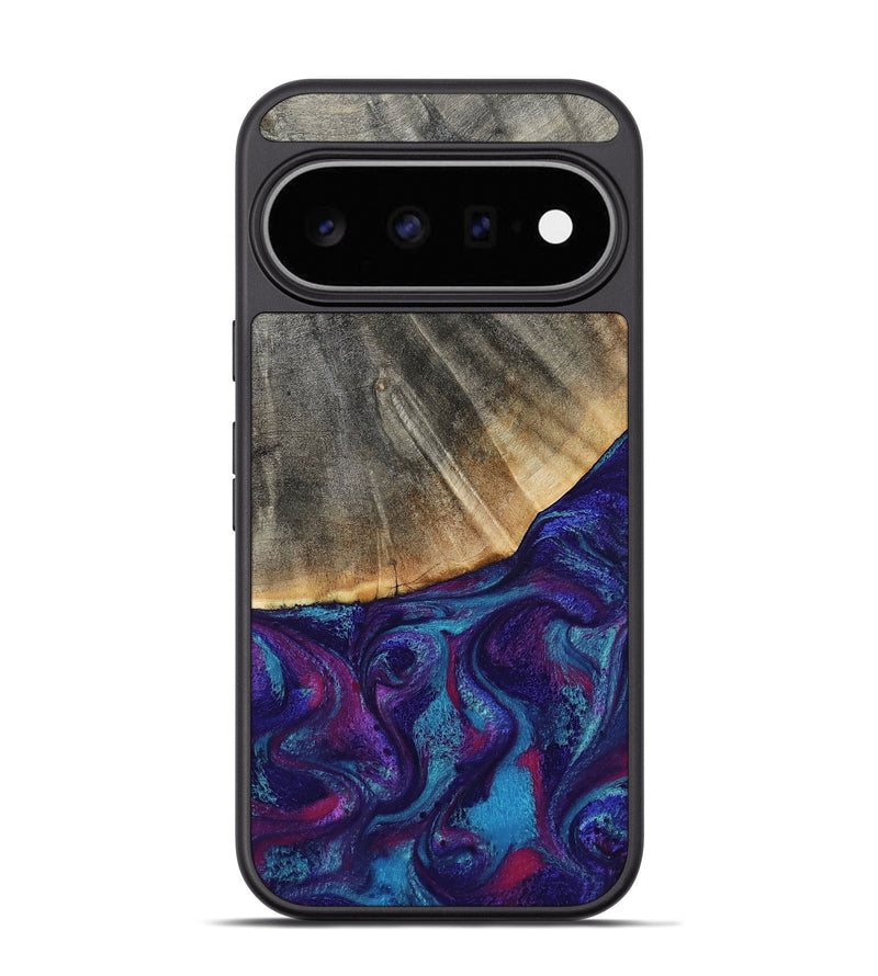 Pixel 11 Pro Wood Phone Case - Korey (Purple, 796109)