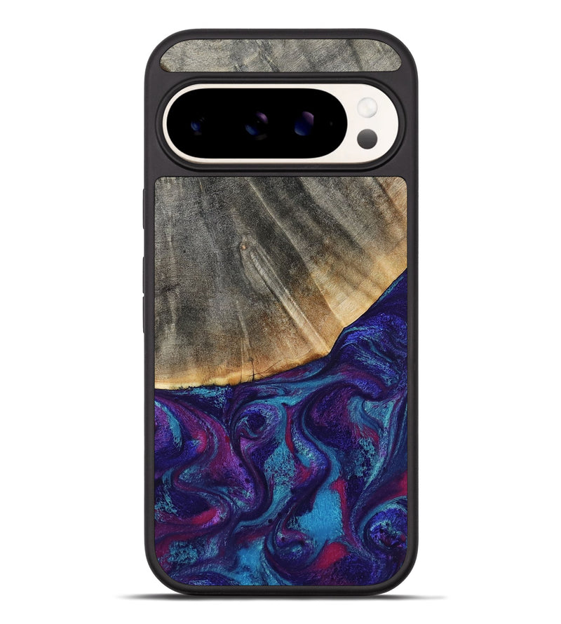 Pixel 9 Pro XL Wood Phone Case - Korey (Purple, 796109)
