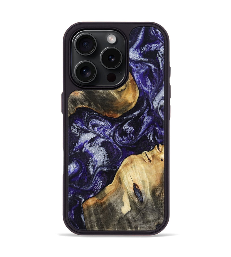 iPhone 16 Pro Wood Phone Case - Rollin (Purple, 796110)