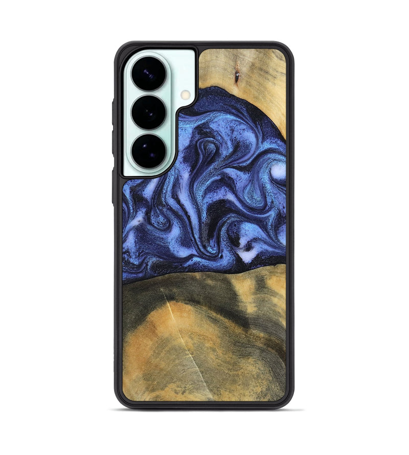 Galaxy S26 Plus Wood Phone Case - Izaiah (Blue, 796124)