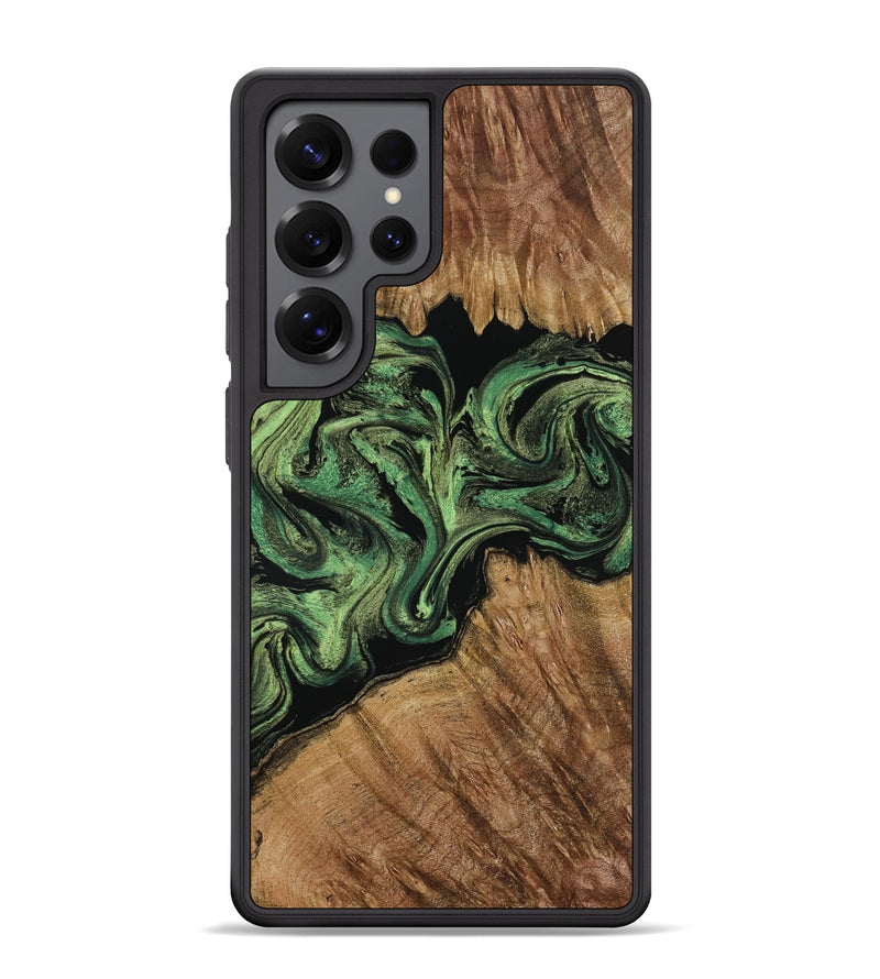 Galaxy S25 Ultra Wood Phone Case - Brad (Green, 796130)