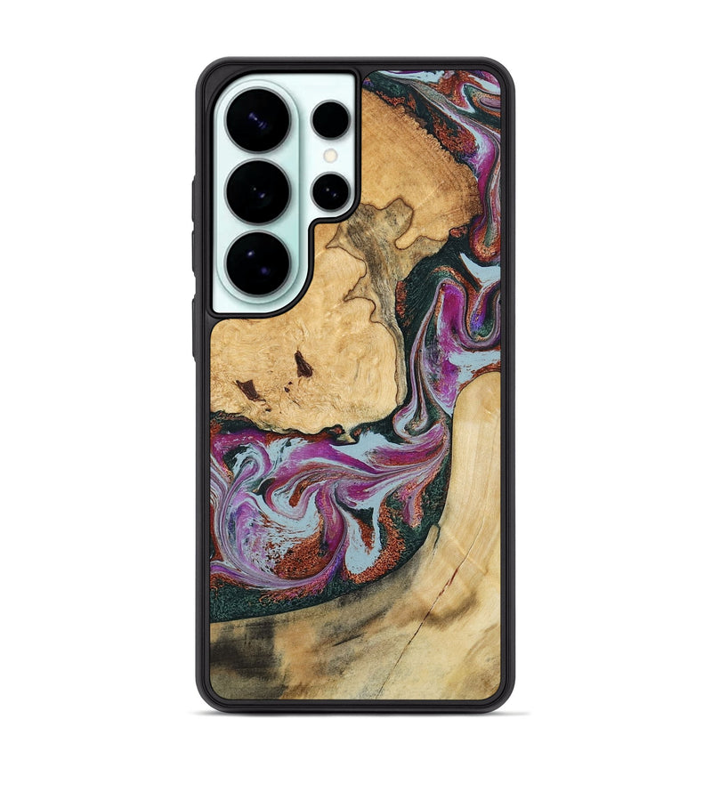 Galaxy S26 Ultra Wood Phone Case - Tyra (Green, 796132)
