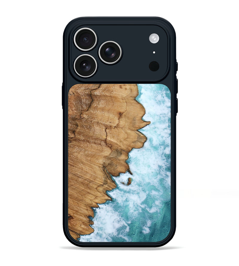 iPhone 17 Pro Max Wood Phone Case - Erastus (Coastal, 796136)