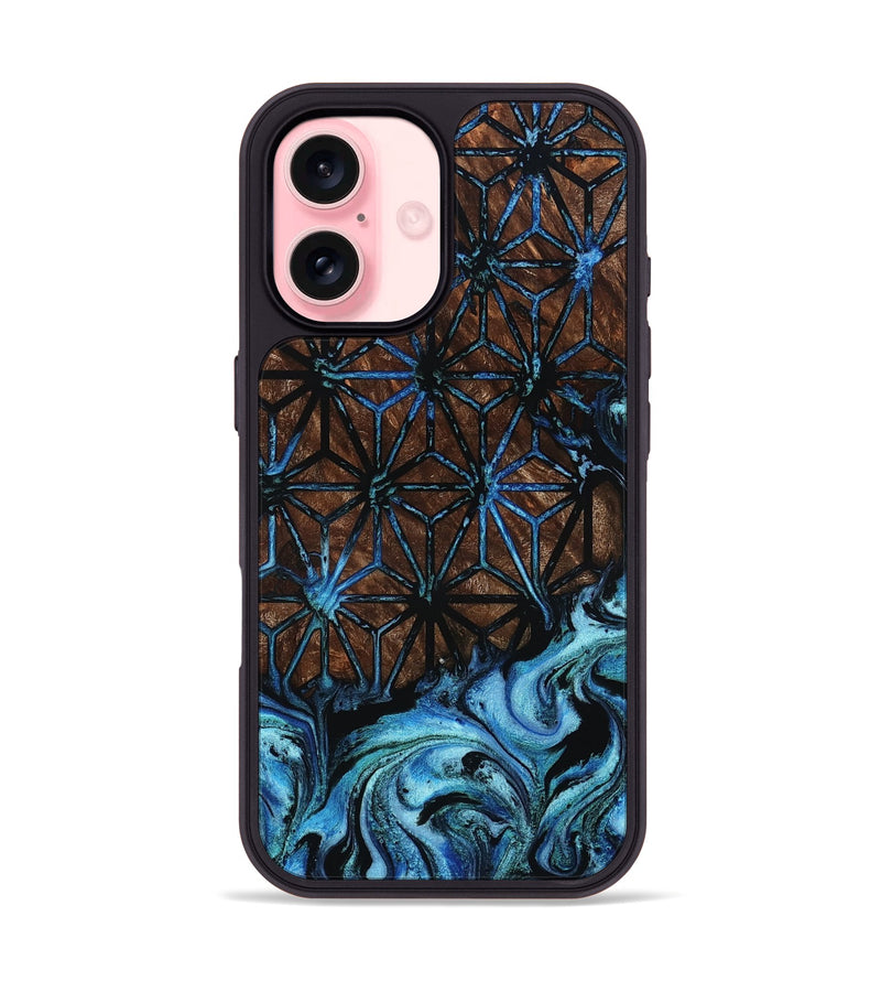 iPhone 16 Wood Phone Case - Darion (Pattern, 796205)
