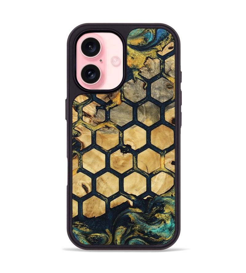 iPhone 16 Wood Phone Case - Smith (Pattern, 796208)