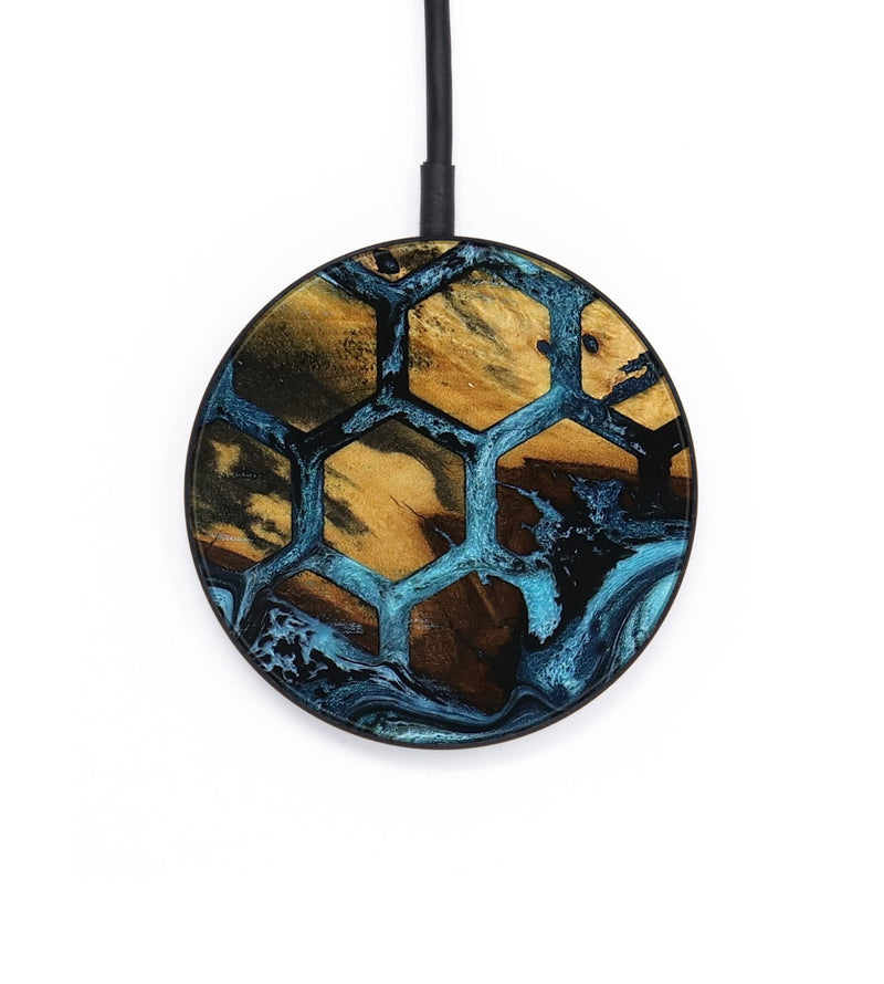 Circle Wood Wireless Charger - Cole (Pattern, 796221)