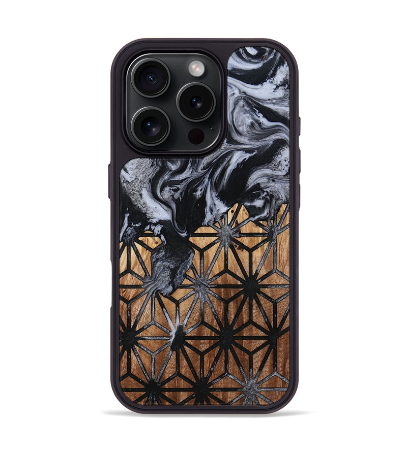 iPhone 16 Pro Wood Phone Case - Arlie (Pattern, 796228)