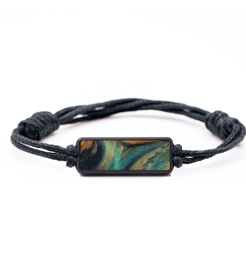 Classic Wood Bracelet - Joy (Teal & Gold, 796242)
