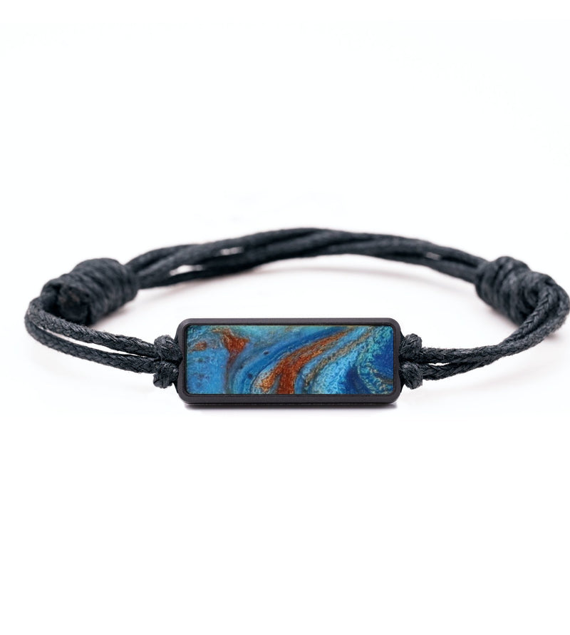Classic ResinArt Bracelet - Lynette (Teal & Gold, 796249)