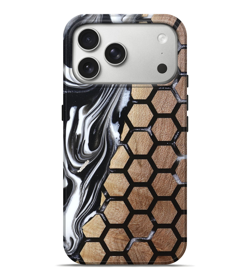 iPhone 17 Pro Max Wood Live Edge Phone Case - Thad (Pattern, 796387)