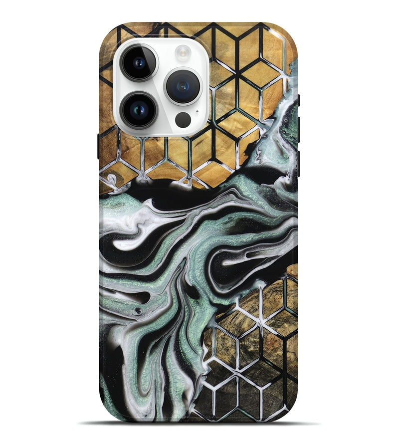 iPhone 15 Pro Max Wood Live Edge Phone Case - Azariah (Pattern, 796390)