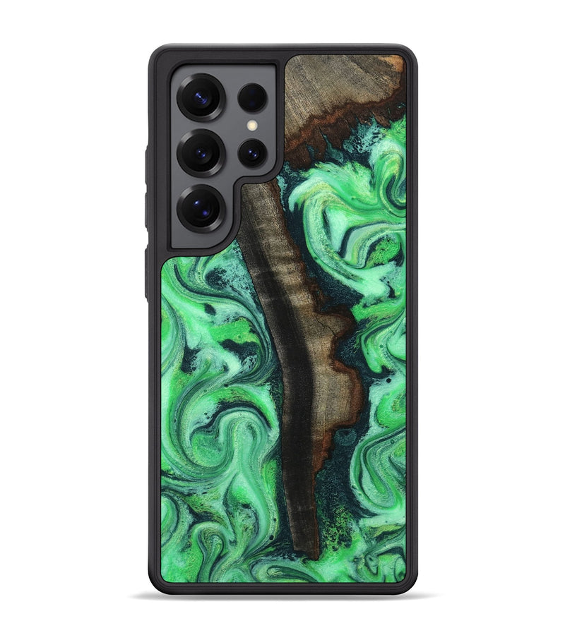 Galaxy S25 Ultra Wood Phone Case - Aurelia (Green, 796404)