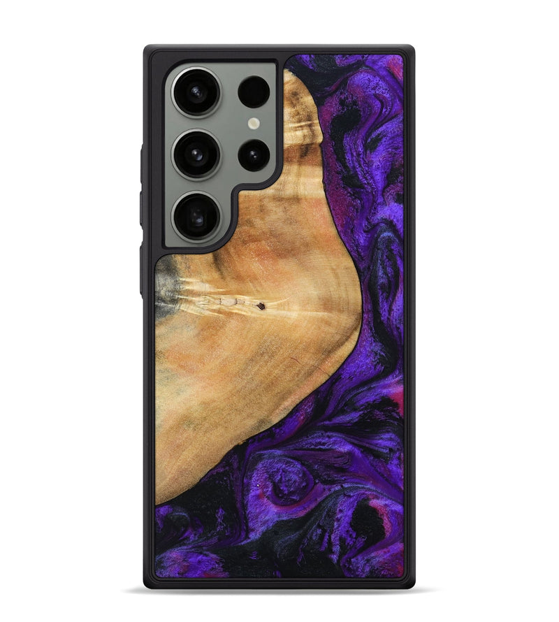 Galaxy S24 Ultra Wood Phone Case - Kevin (Purple, 796409)