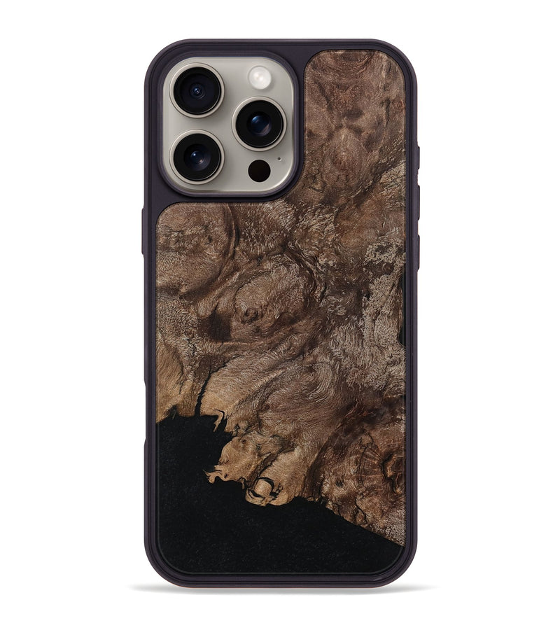 iPhone 16 Pro Max Wood Phone Case - Lular (Wood Burl, 796417)