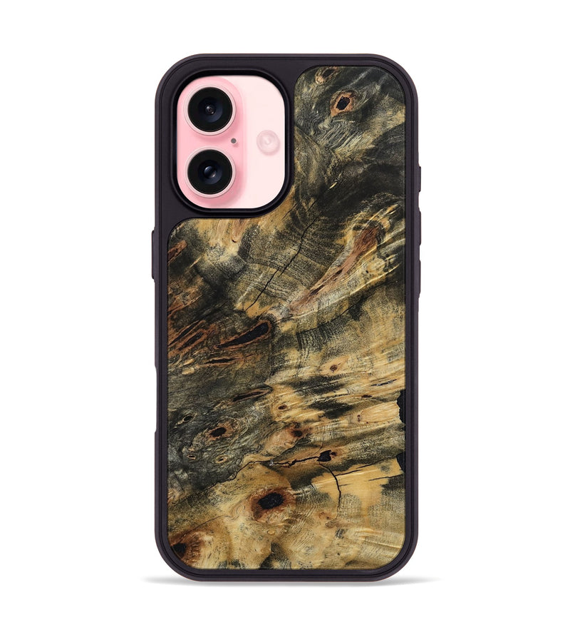 iPhone 16 Wood Phone Case - Kaiya (Wood Burl, 796418)
