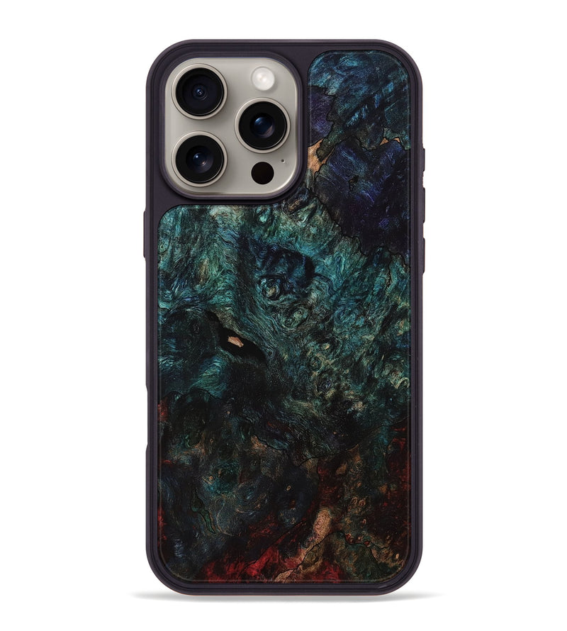 iPhone 16 Pro Max Wood Phone Case - Gerard (Wood Burl, 796423)