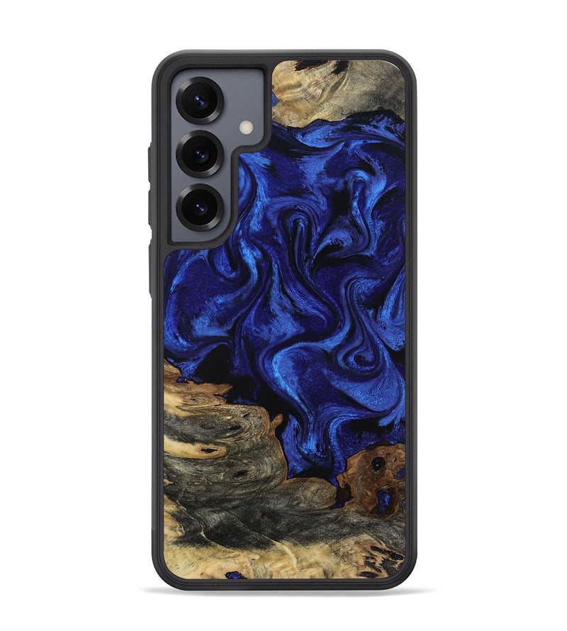 Galaxy S25 Plus Wood Phone Case - Terra (Blue, 796430)