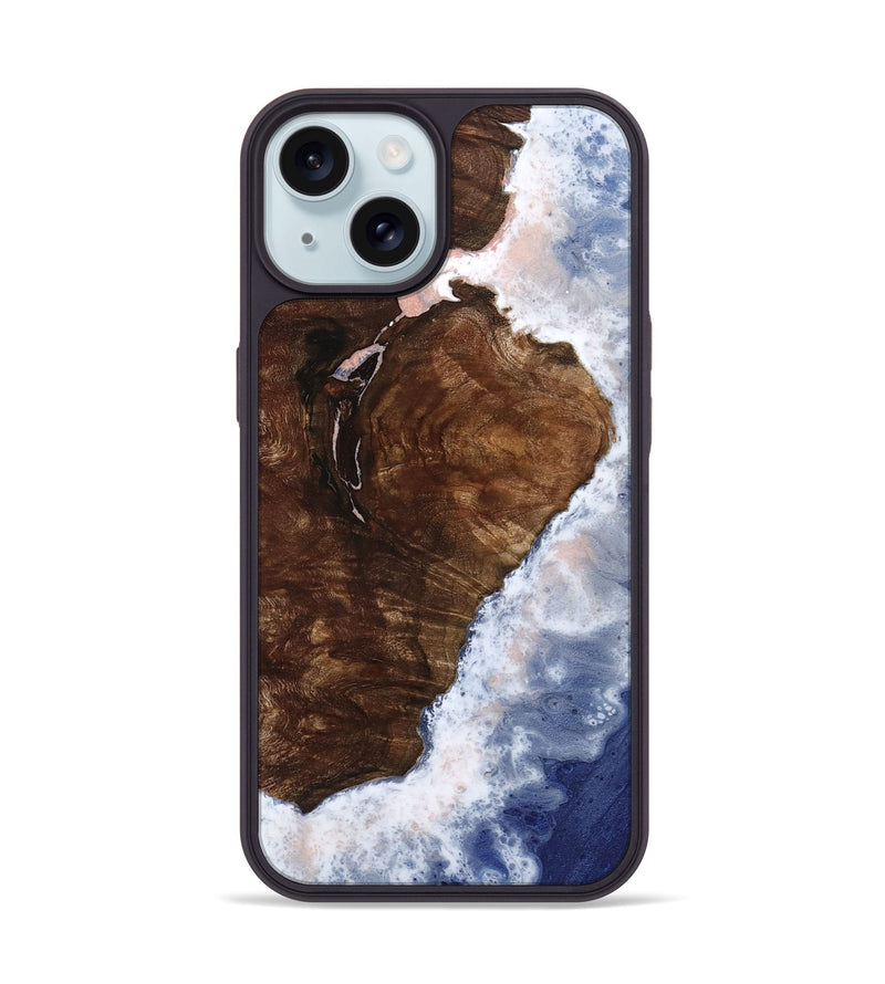 iPhone 15 Wood Phone Case - Silas (Coastal, 796437)