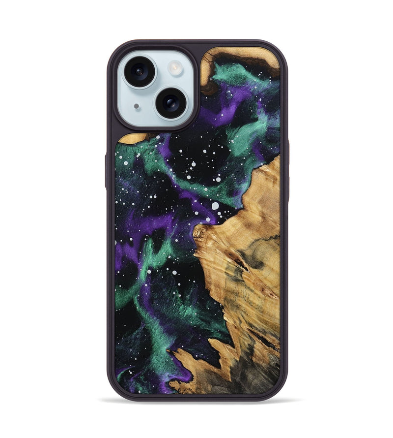 iPhone 15 Wood Phone Case - Madden (Cosmos, 796460)