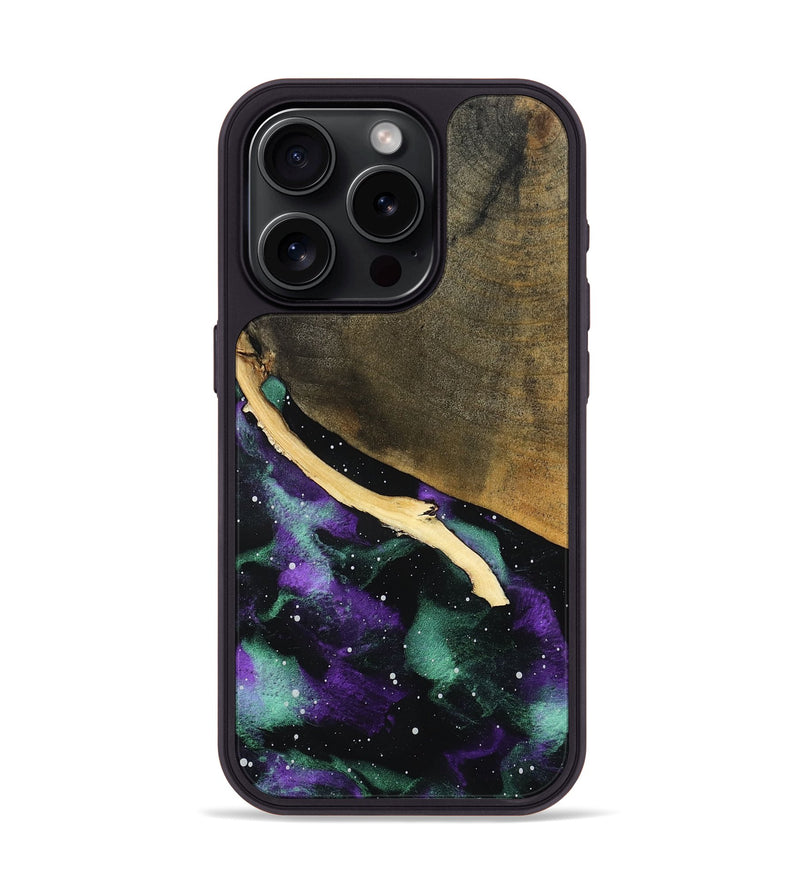 iPhone 15 Pro Wood Phone Case - Angela (Cosmos, 796462)