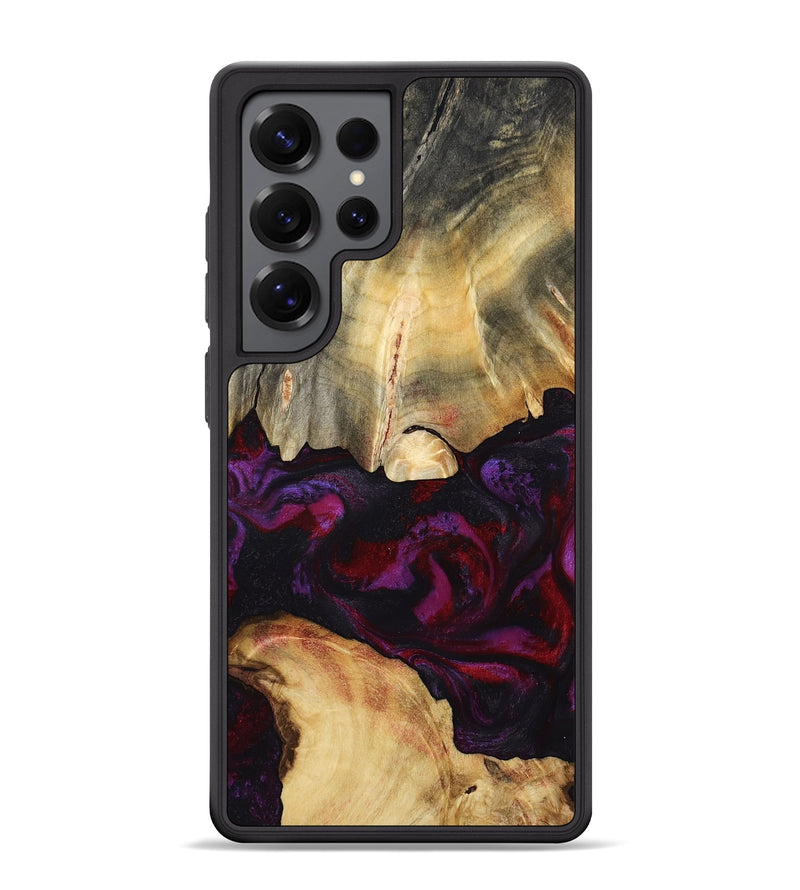 Galaxy S25 Ultra Wood Phone Case - Candis (Red, 796496)