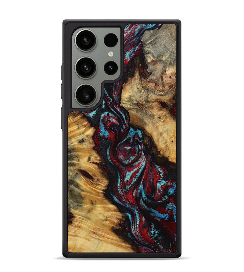 Galaxy S24 Ultra Wood Phone Case - Patrice (Red, 796500)
